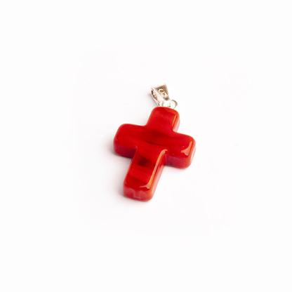 Murano Cross Red